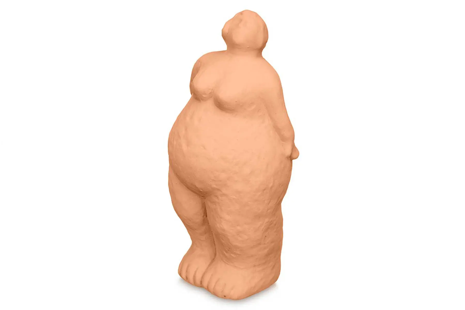 STANDING WOMAN FIGURE RUSSET