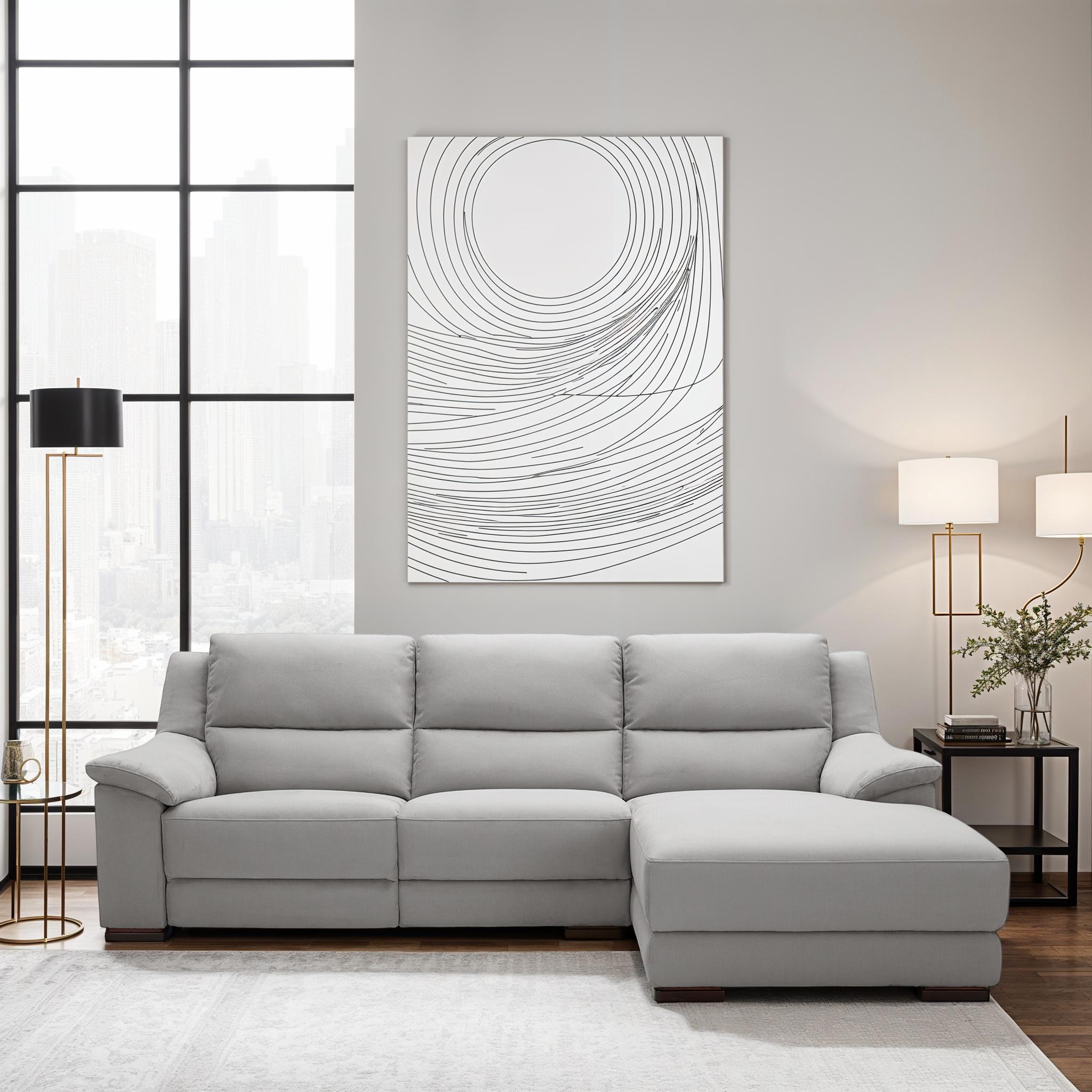 ZENISH Electric Recliner - Right Facing