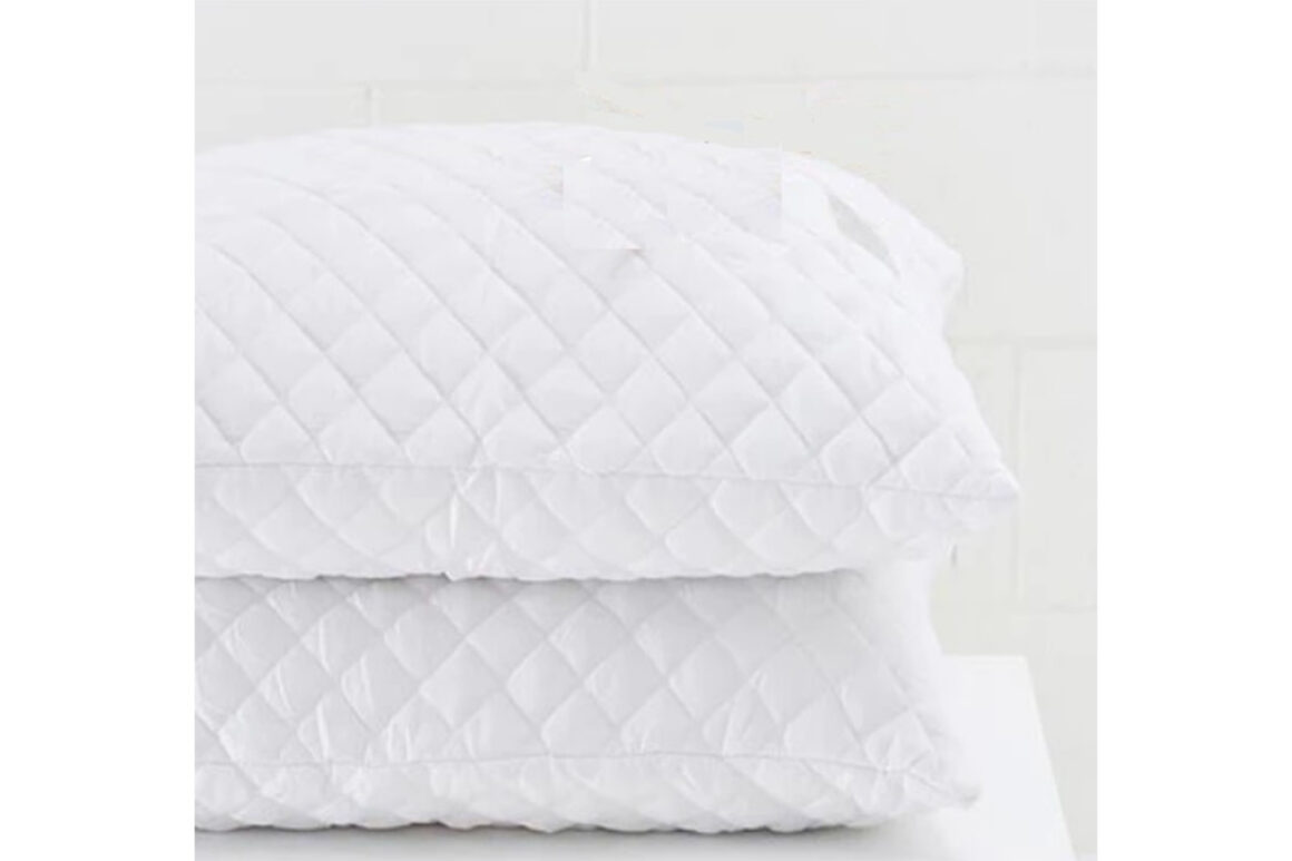 QUILTED PILLOW PROTECTOR (PAIR) WATERPROOF 50X70