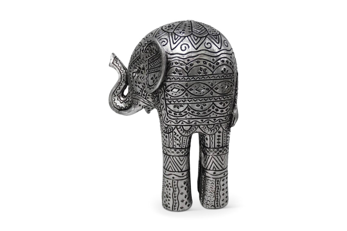 AMBOO 1 DECO ELEPHANT SILVER
