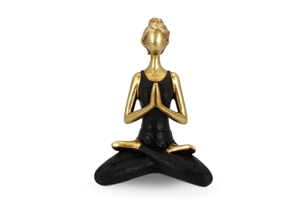 VASANTA2 DECO FIGURE GOLD BLCK