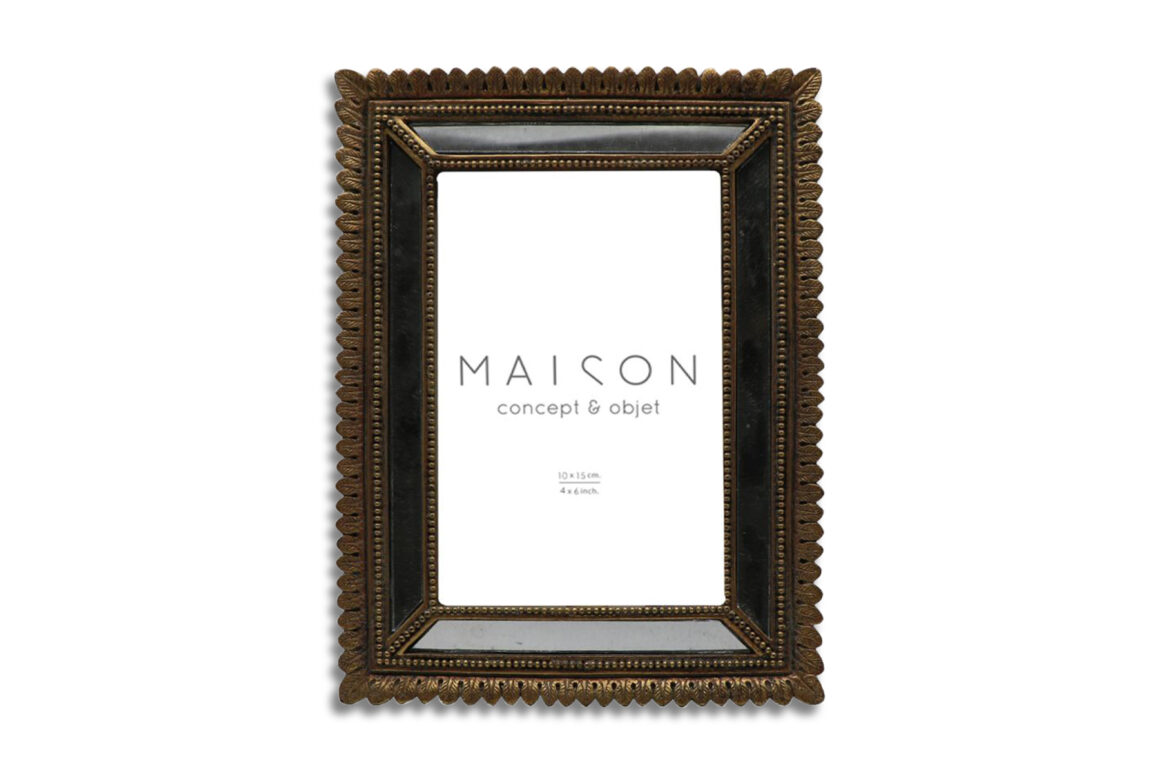 GIZZEL PHOTO FRAME GLASS GOLD