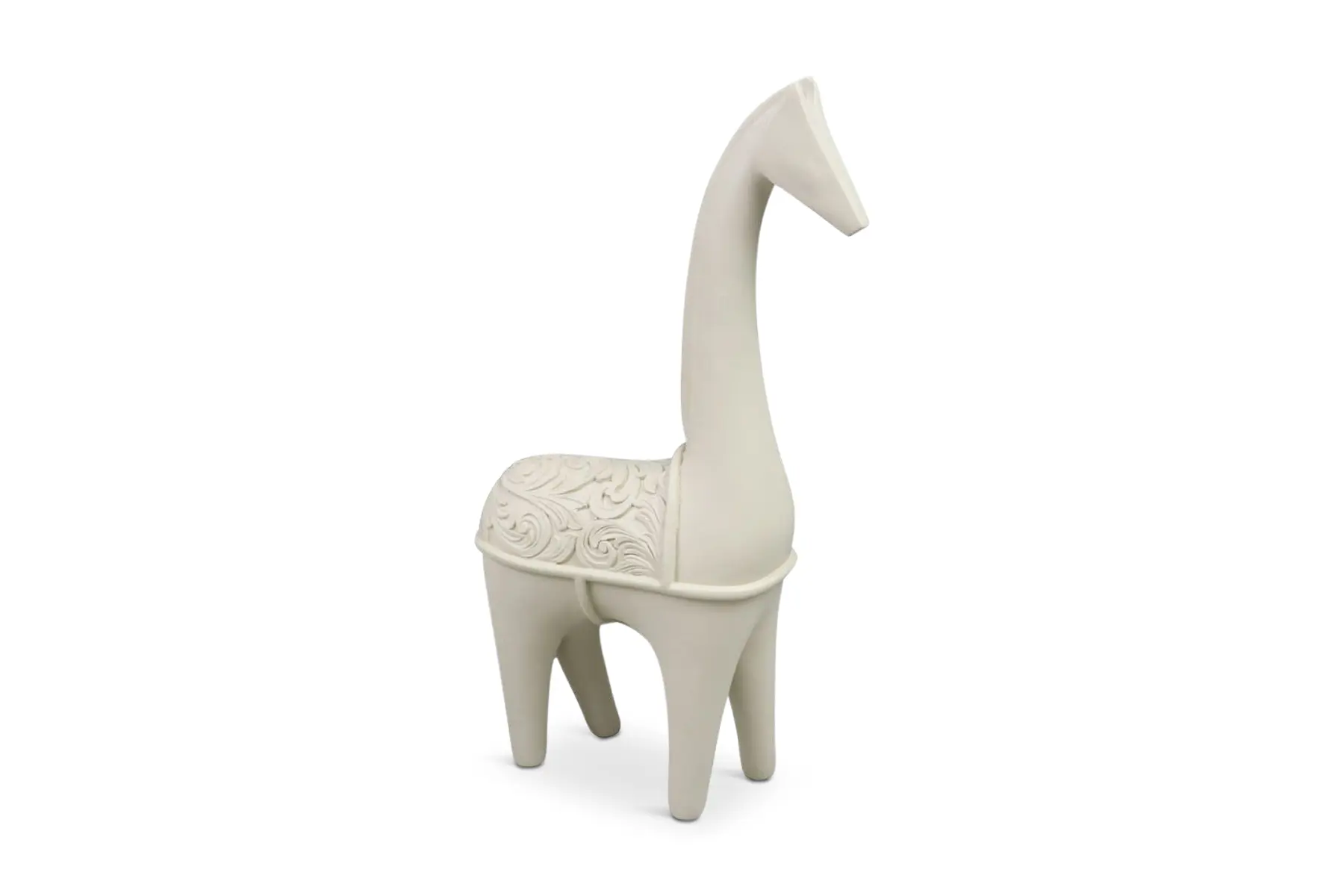 JADE DECO GIRAFFE POLYRESIN CR