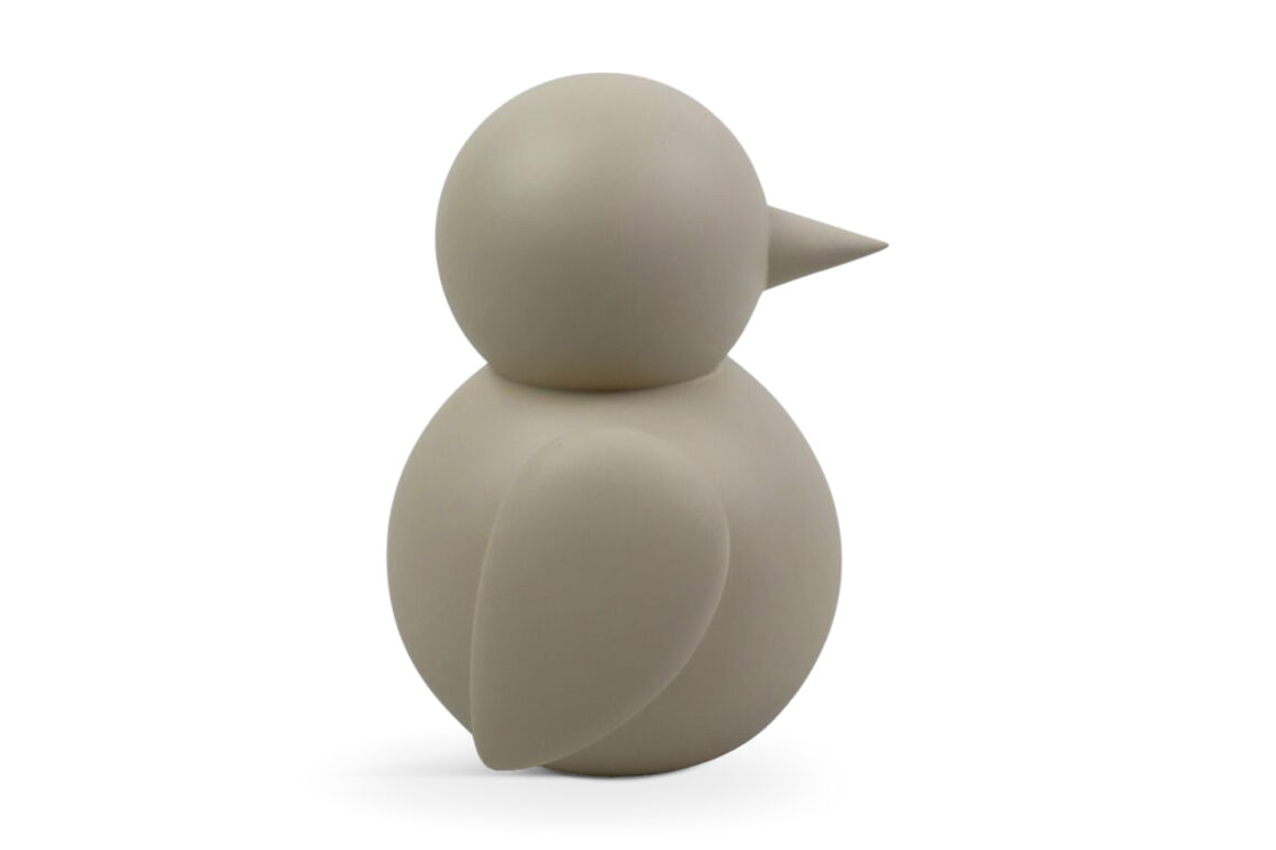 ODIN DECO BIRD POLYRESIN BEIGE