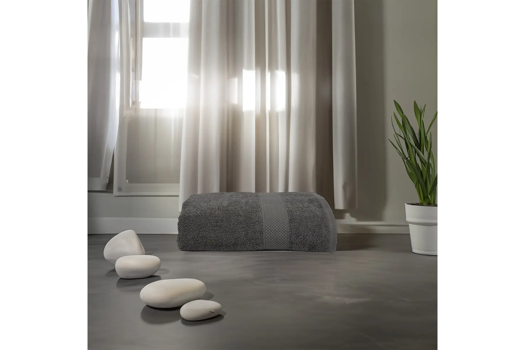 BATH TOWELS 100X150 400GSM