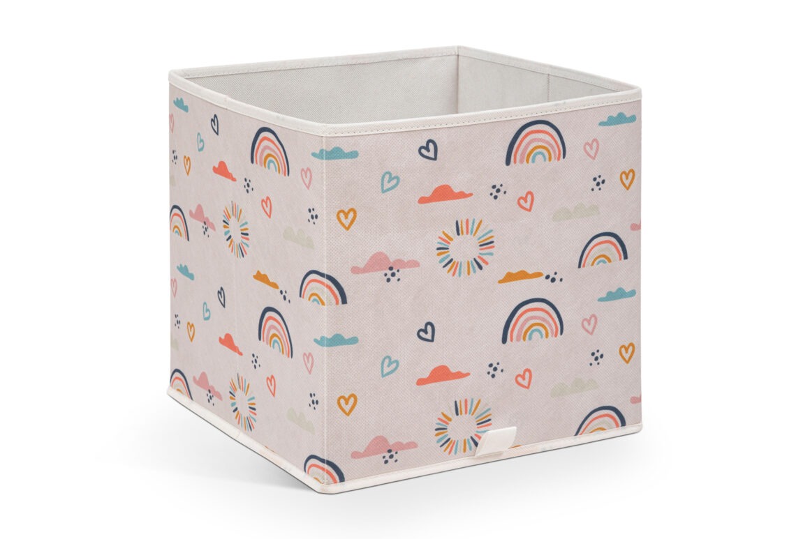 AOP Rainbow Unwoven Storage Box