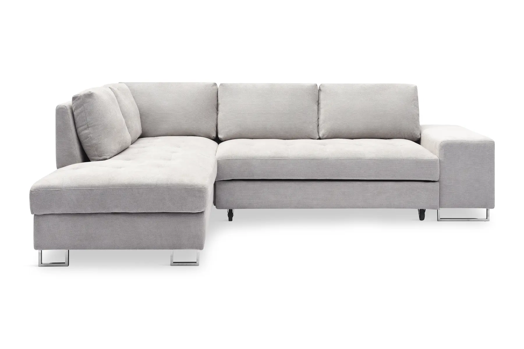 BONBON Left Corner Sofa-Bed in Beige