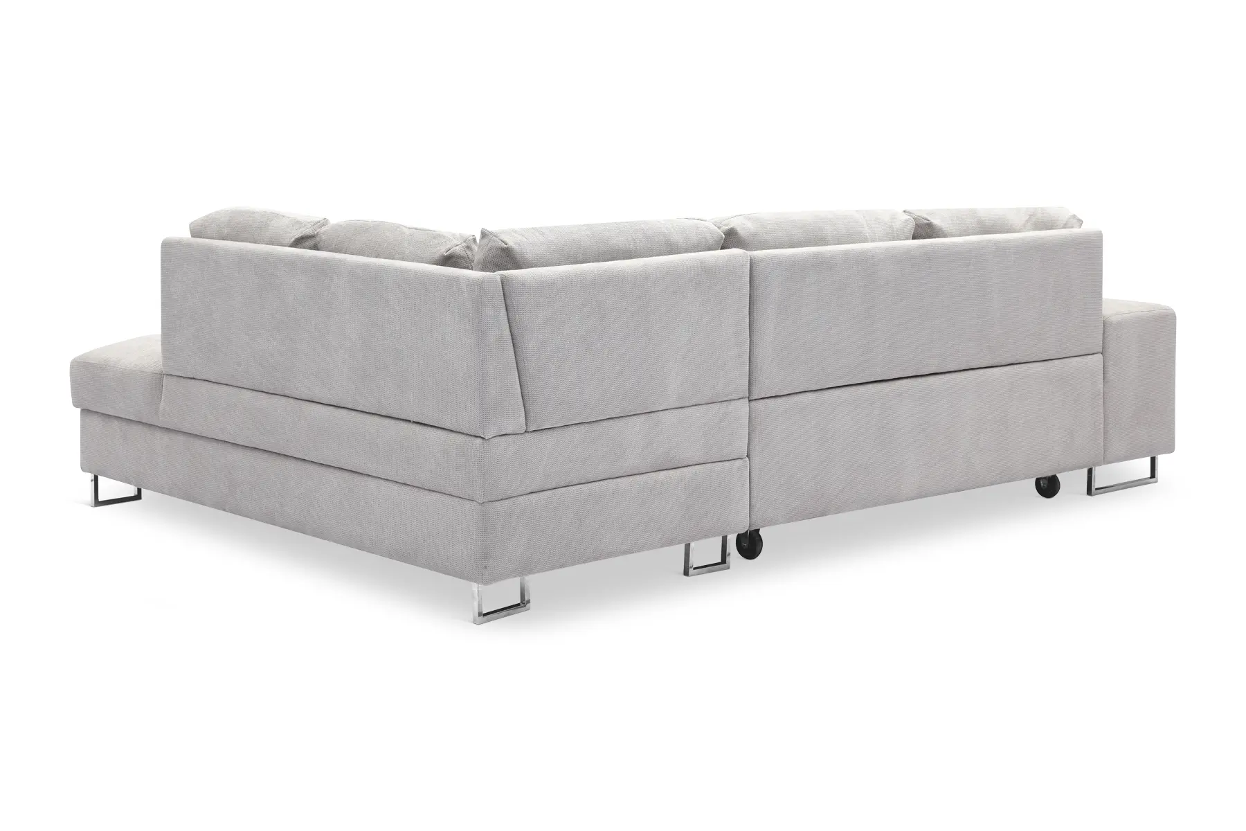 BONBON Right Corner Sofa Bed in Beige - Image 5