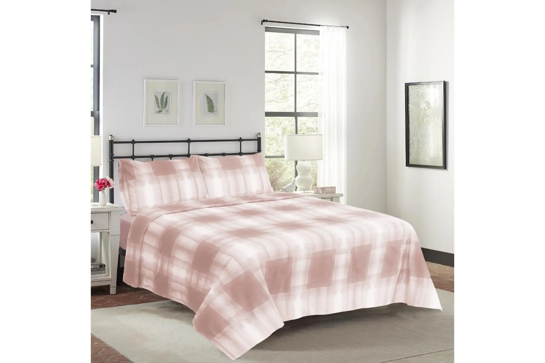 COTTON BED SHEETS 180X270