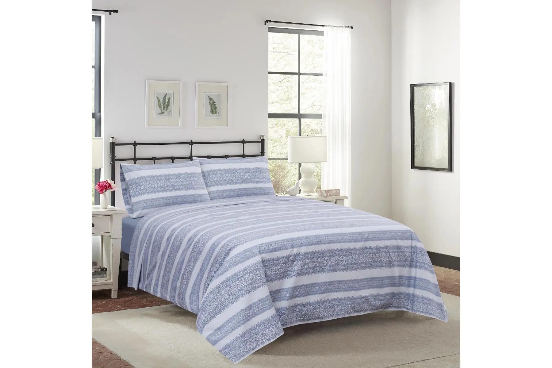 COTTON BED SHEETS 200X270