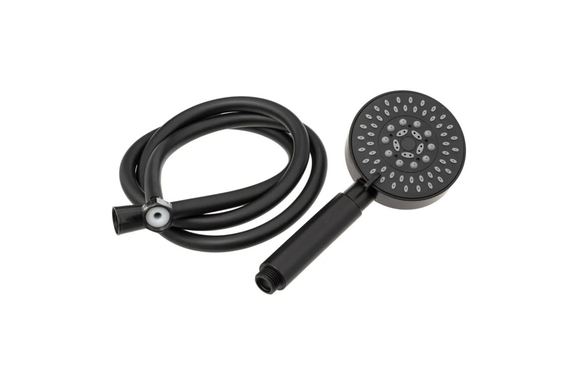 5 FCTN BLACK HAND SHOWER +FLEX