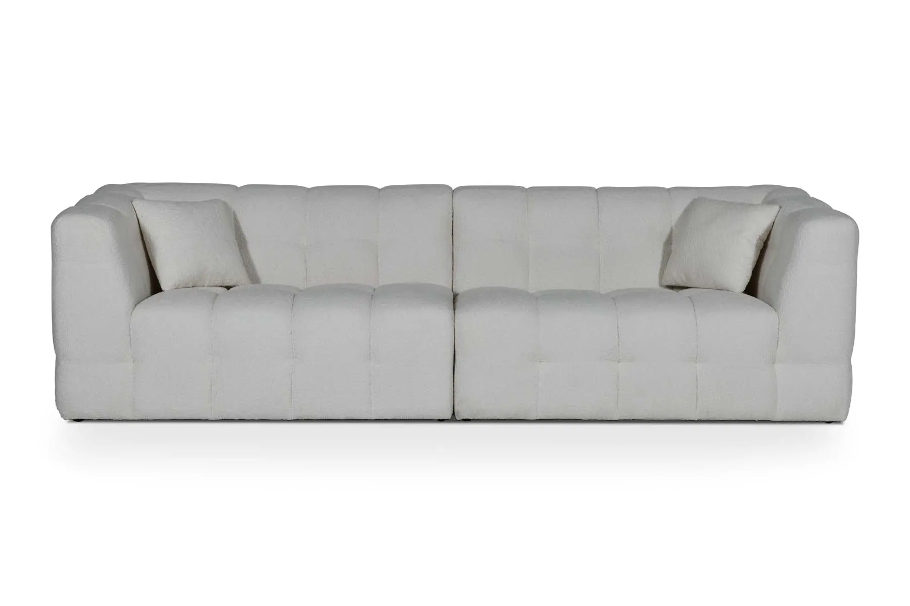 DORMANCE White Fabric Sofa