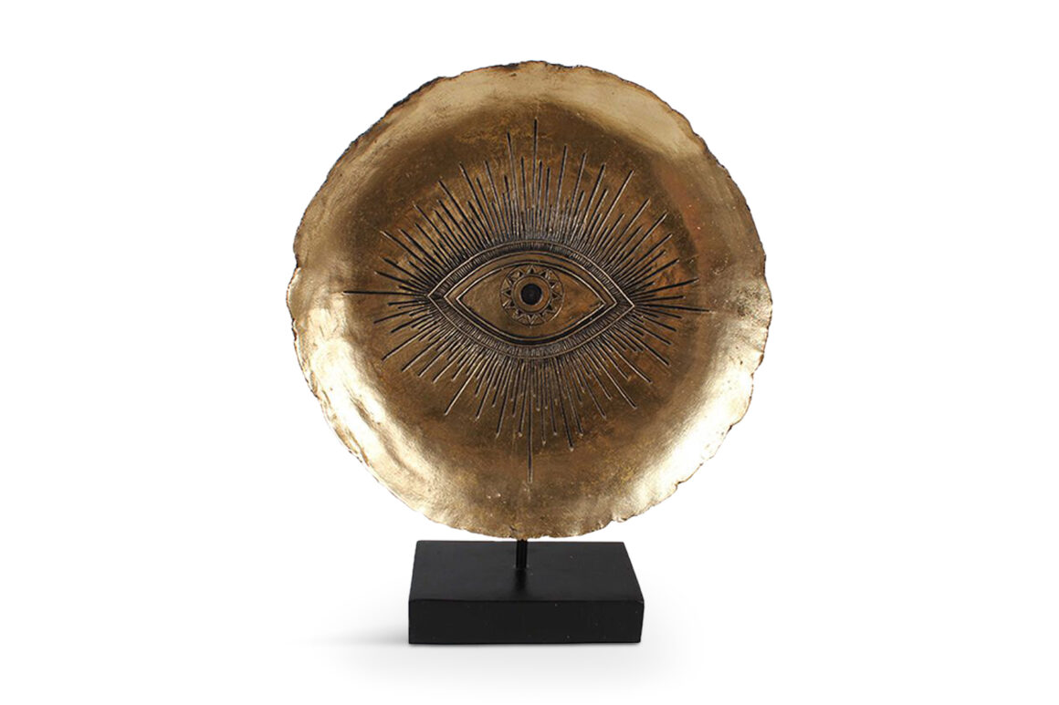 EYE GOLD DECO 32x9.5xH40.5cm