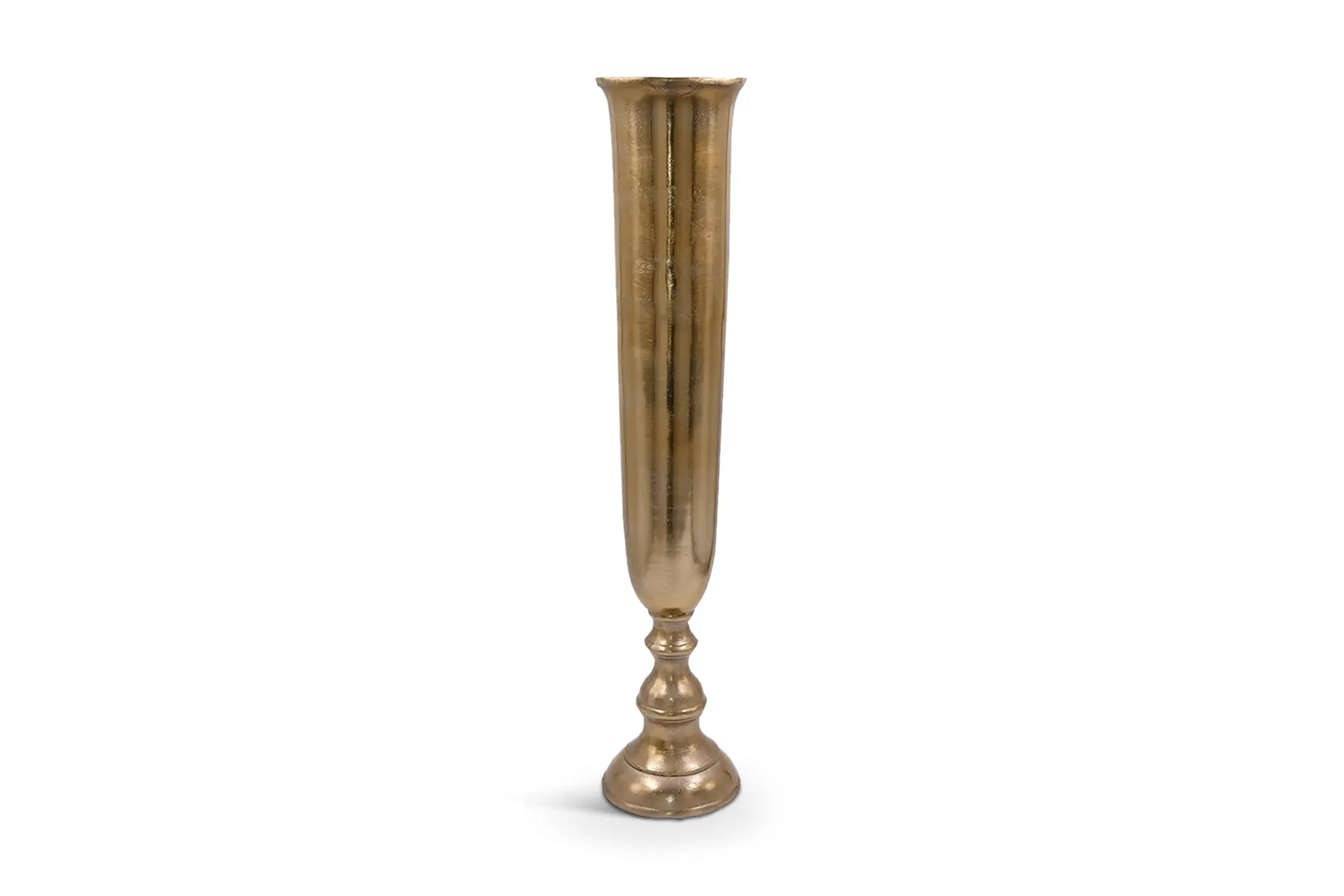 FLORES VASE ALUMINIUM GOLD