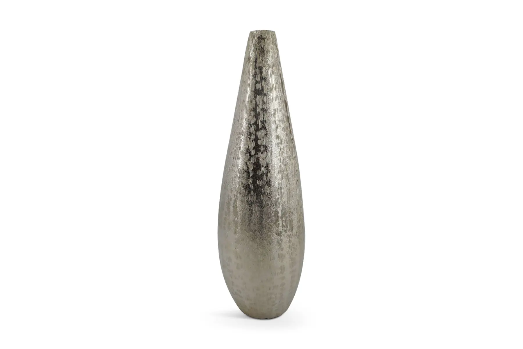 DROP VASE ALUMINIUM SILVER
