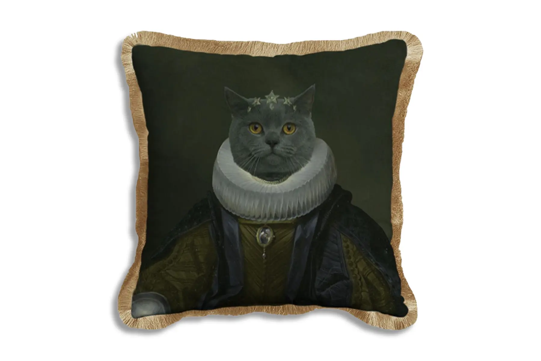 KITTEN DECO CUSHION MULTI