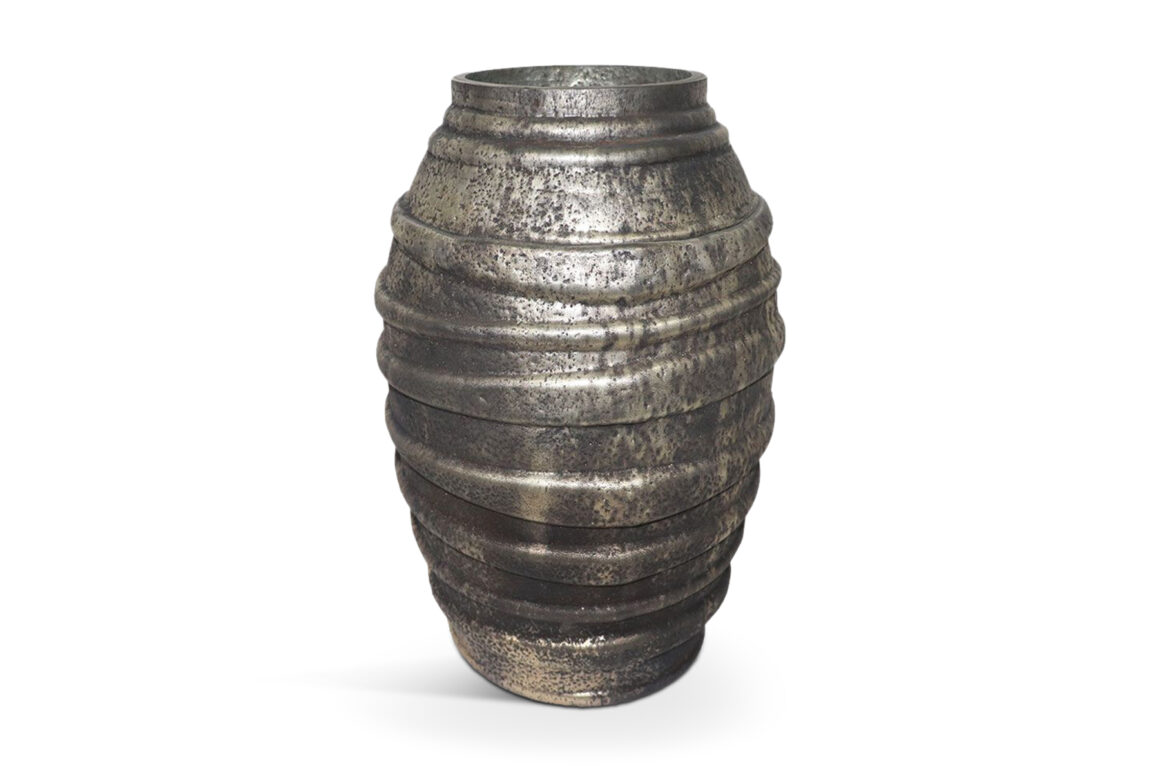 SANKA1 VASE GOLD-BRONZE-SILVR