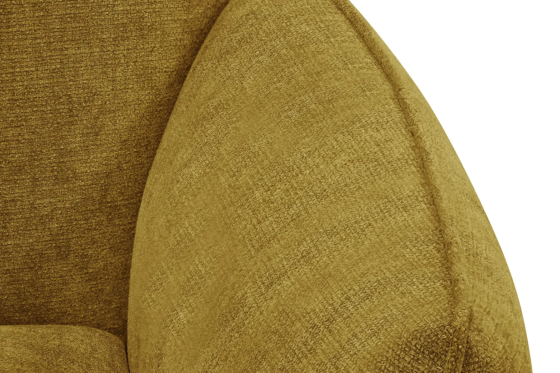 RUGI Yellow Fabric Sofa - Image 6