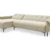REVE Beige Sofa-Bed with Reversible Corner - Image 4