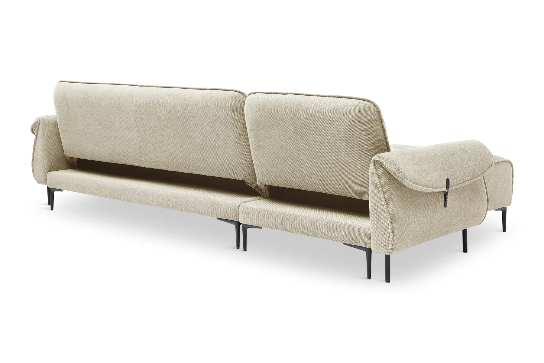 REVE Beige Sofa-Bed with Reversible Corner - Image 6