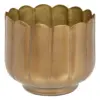 GOLD METAL POT FLO D15 H14