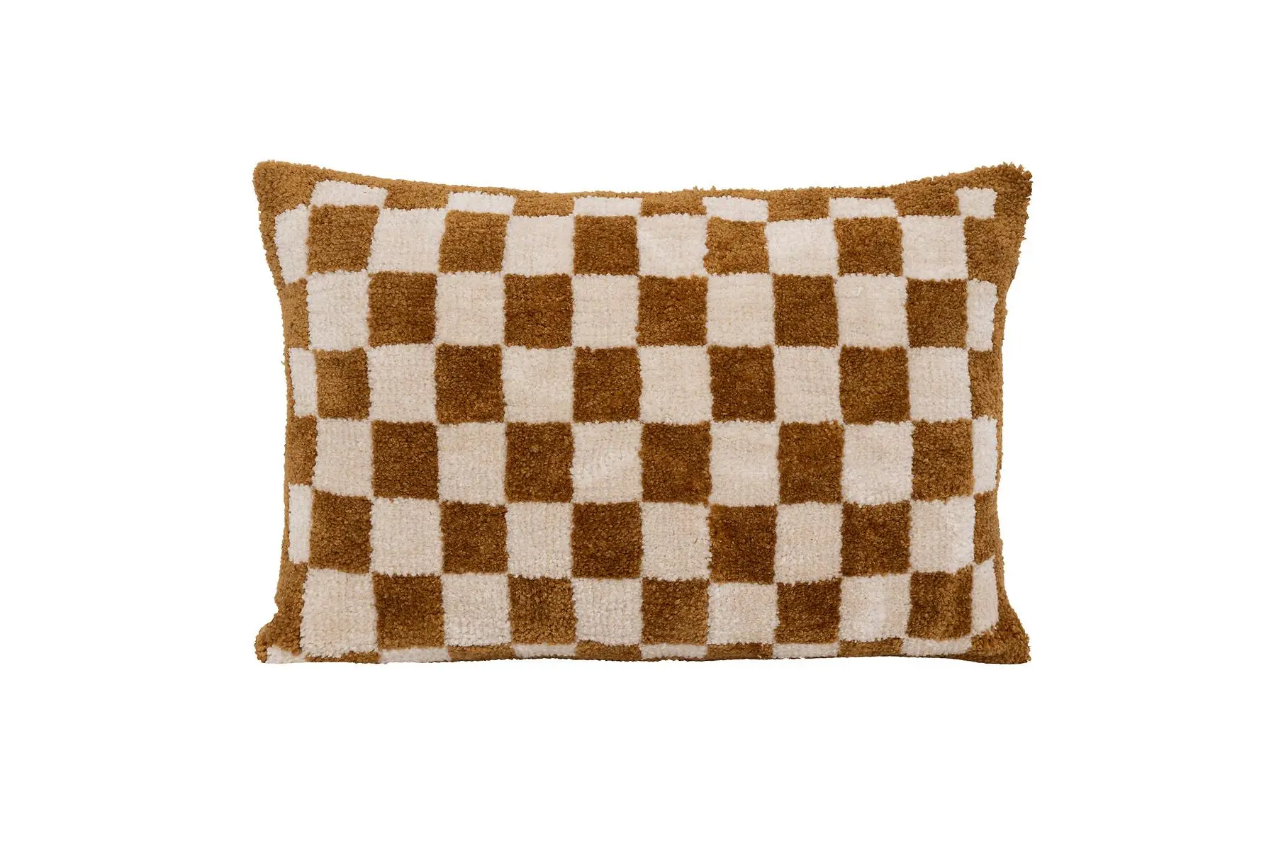 CUSH TUFT CHECKED COR 38X58