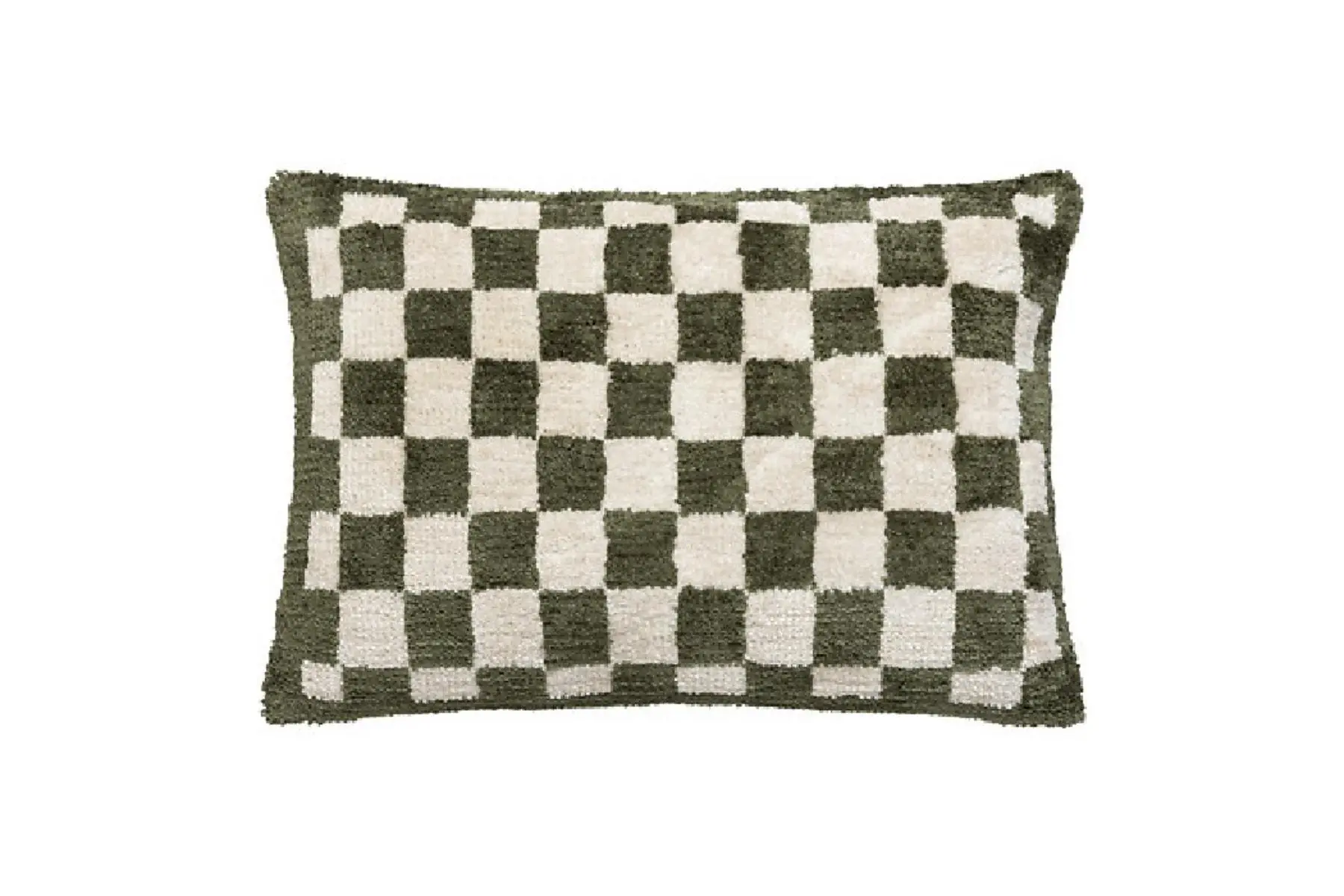 CUSH TUFT CHECKED COR 38X58