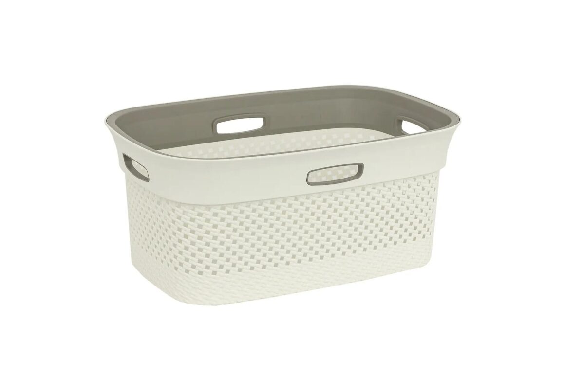 LAUNDRY BASKET 45L LIN
