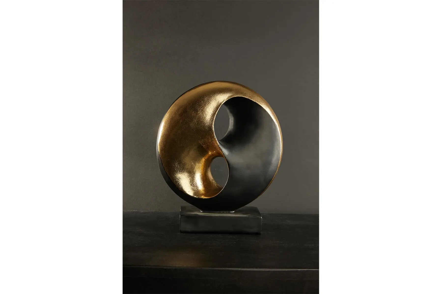 YIN YANG DECO GOLD/BLACK