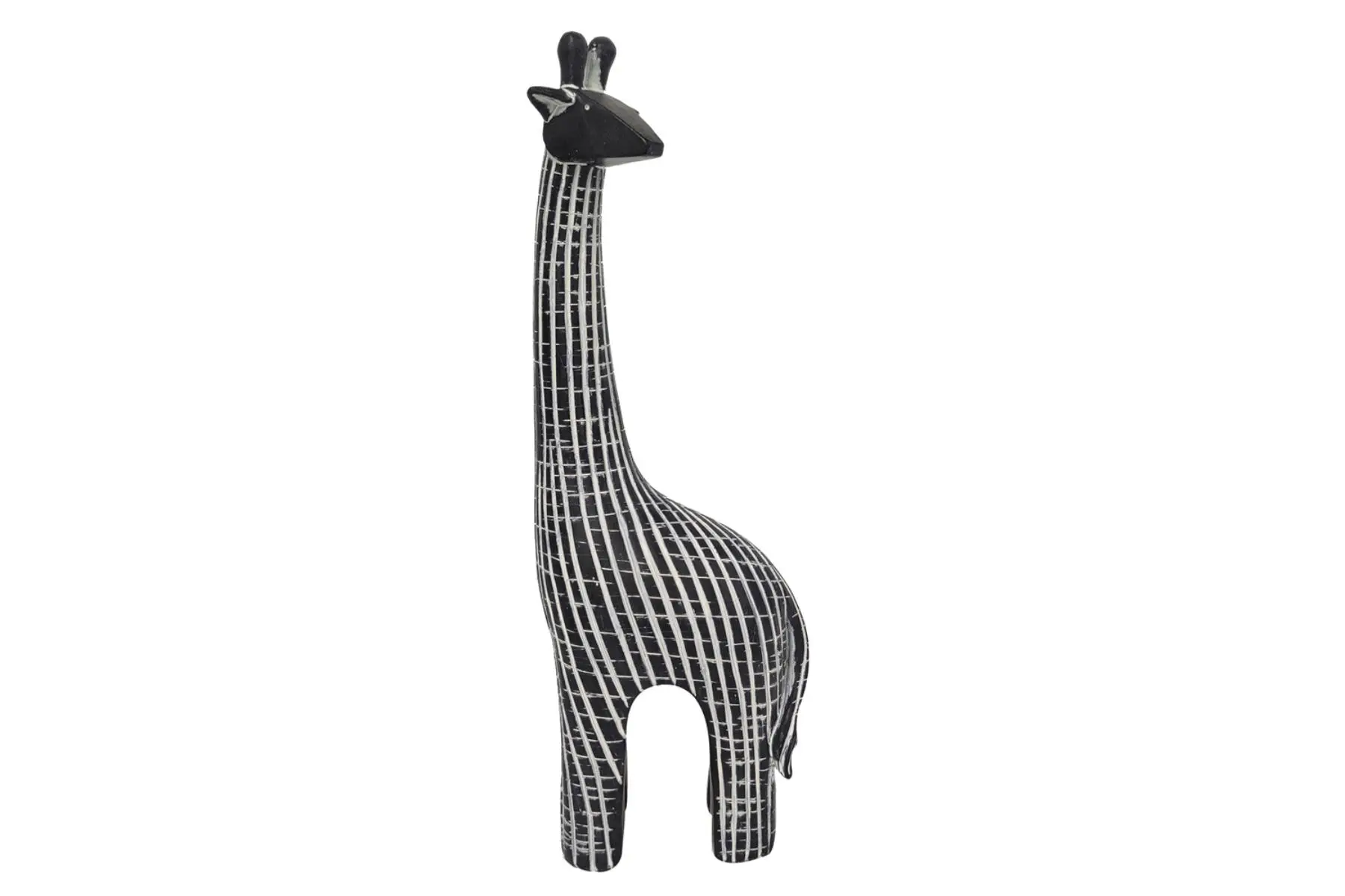 KAMILO1 DECO GIRAFFE  BLK WHT