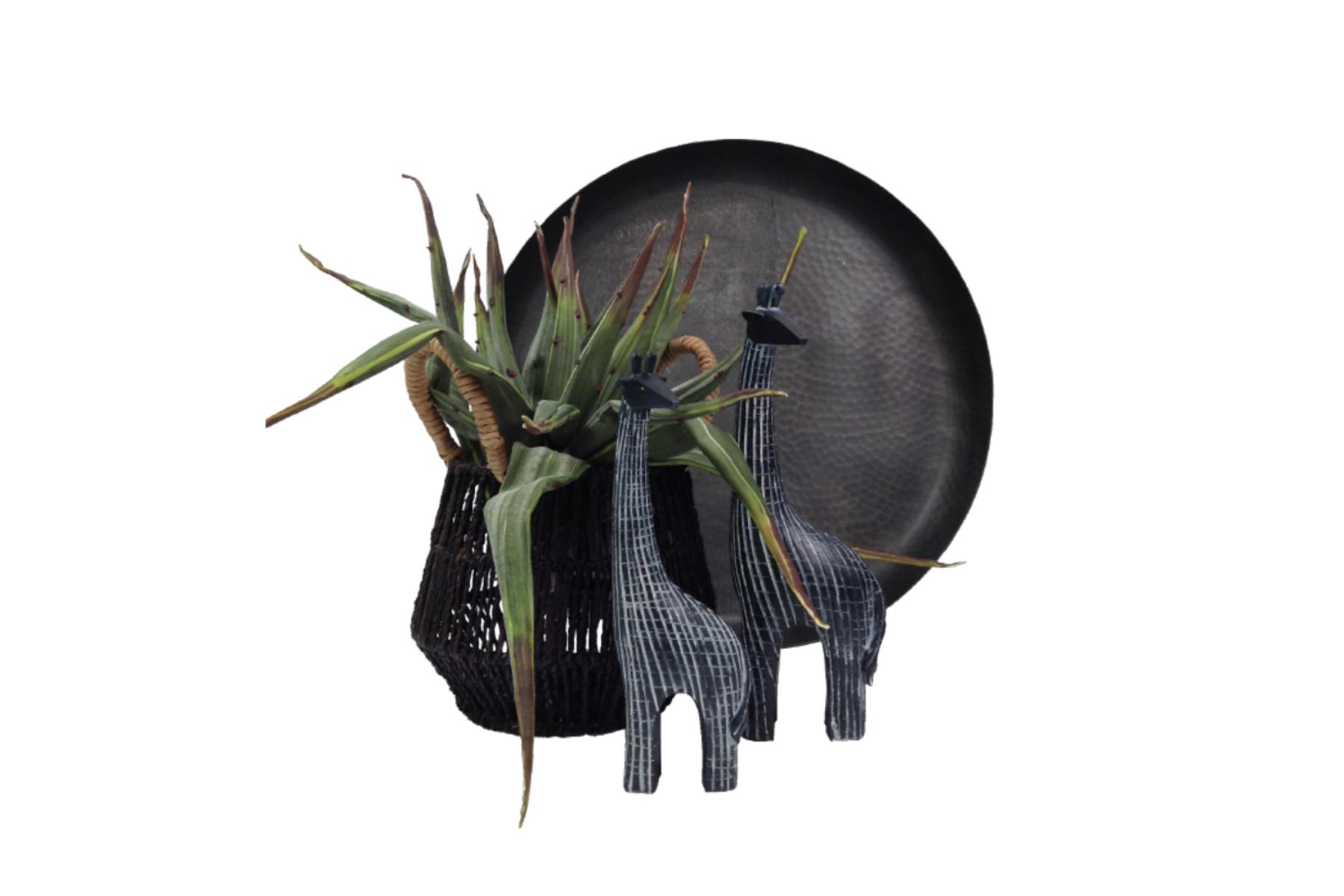 KAMILO2 DECO GIRAFFE  BLK WHT