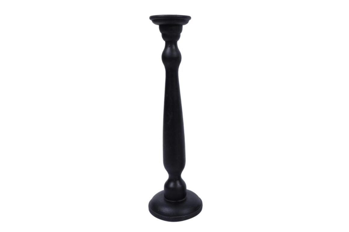 OTRERA CANDLE HOLDER WOOD MANG
