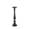 IONAS CANDLE HOLDER ALU BLACK