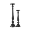 IONAS CANDLE HOLDER ALU BLACK - Image 2