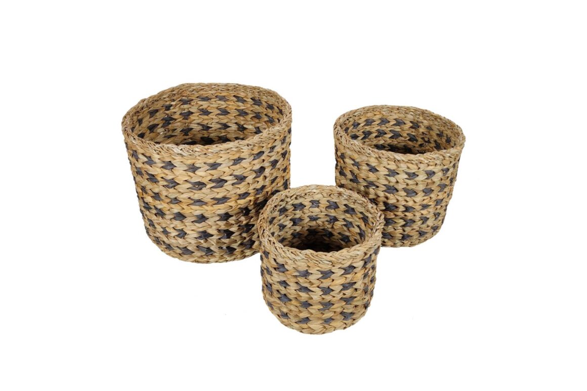 NIL BASKET SET 3PCS SEAGRASS
