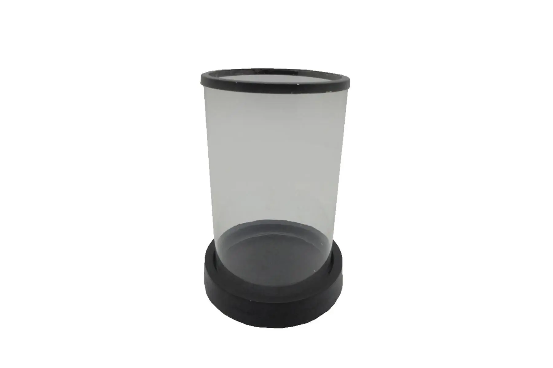 TITUL CANDLE HOLDER ALMN BLK