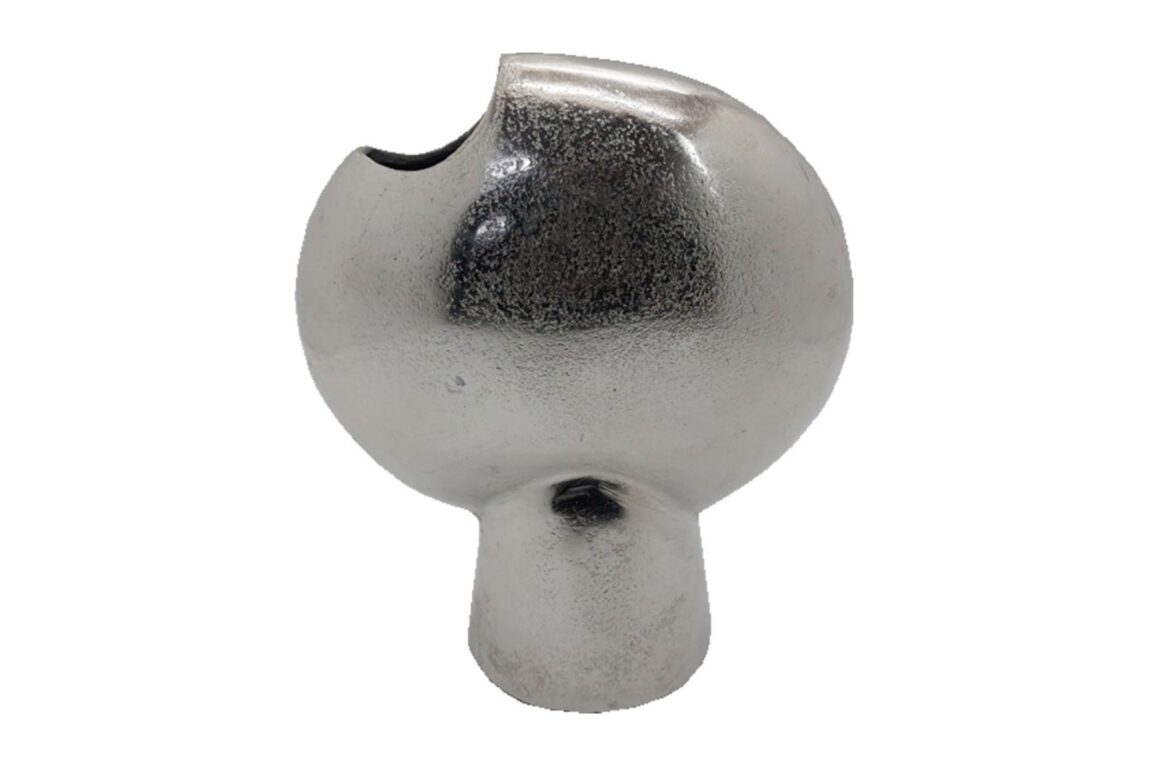 DOTO VASE LUMINM SLV