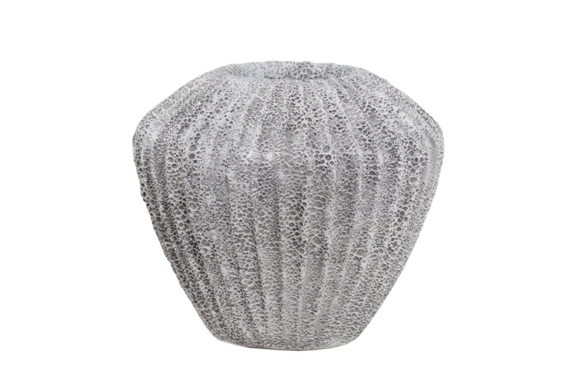 RAMBLER VASE STONE IVORY