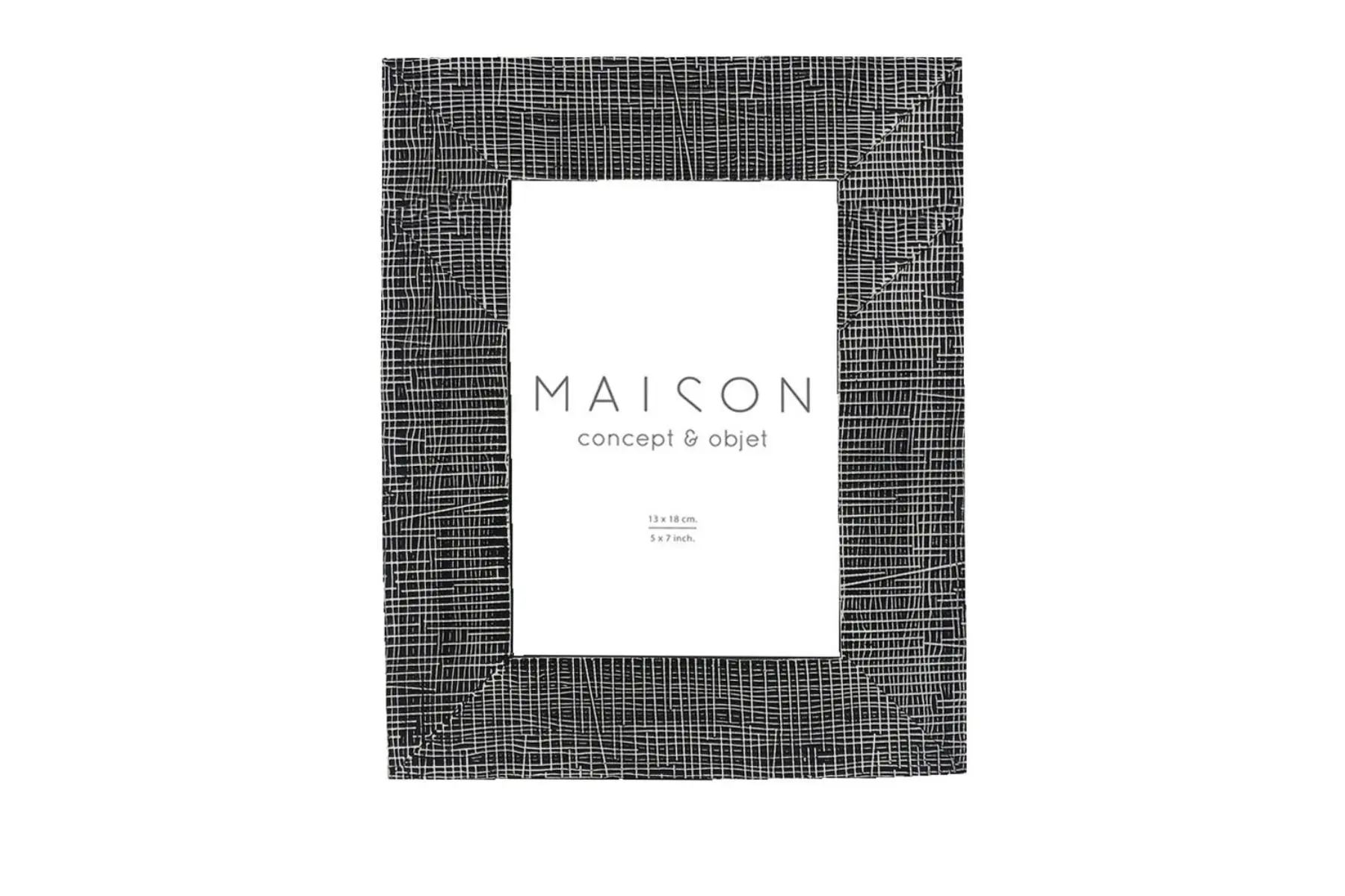 OLAF PHOTO FRAME GLASS BLK WHT