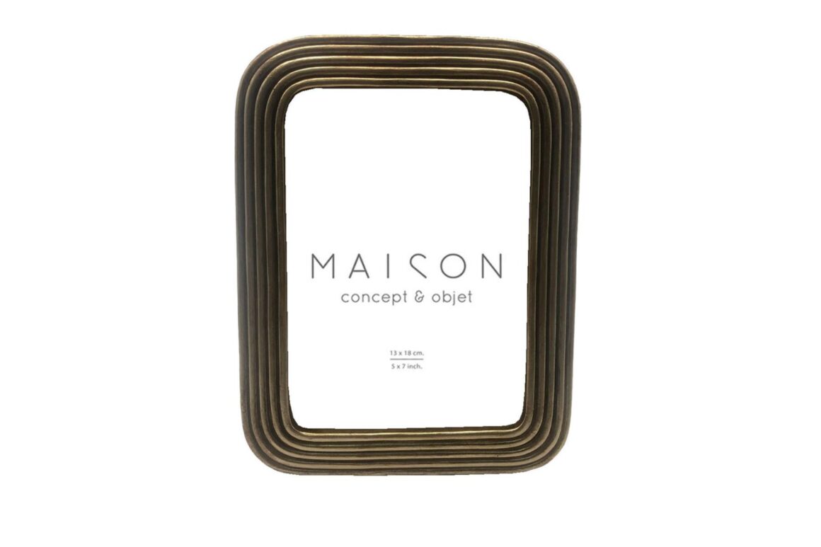 ABEL FRAME POLYRESIN GOLD