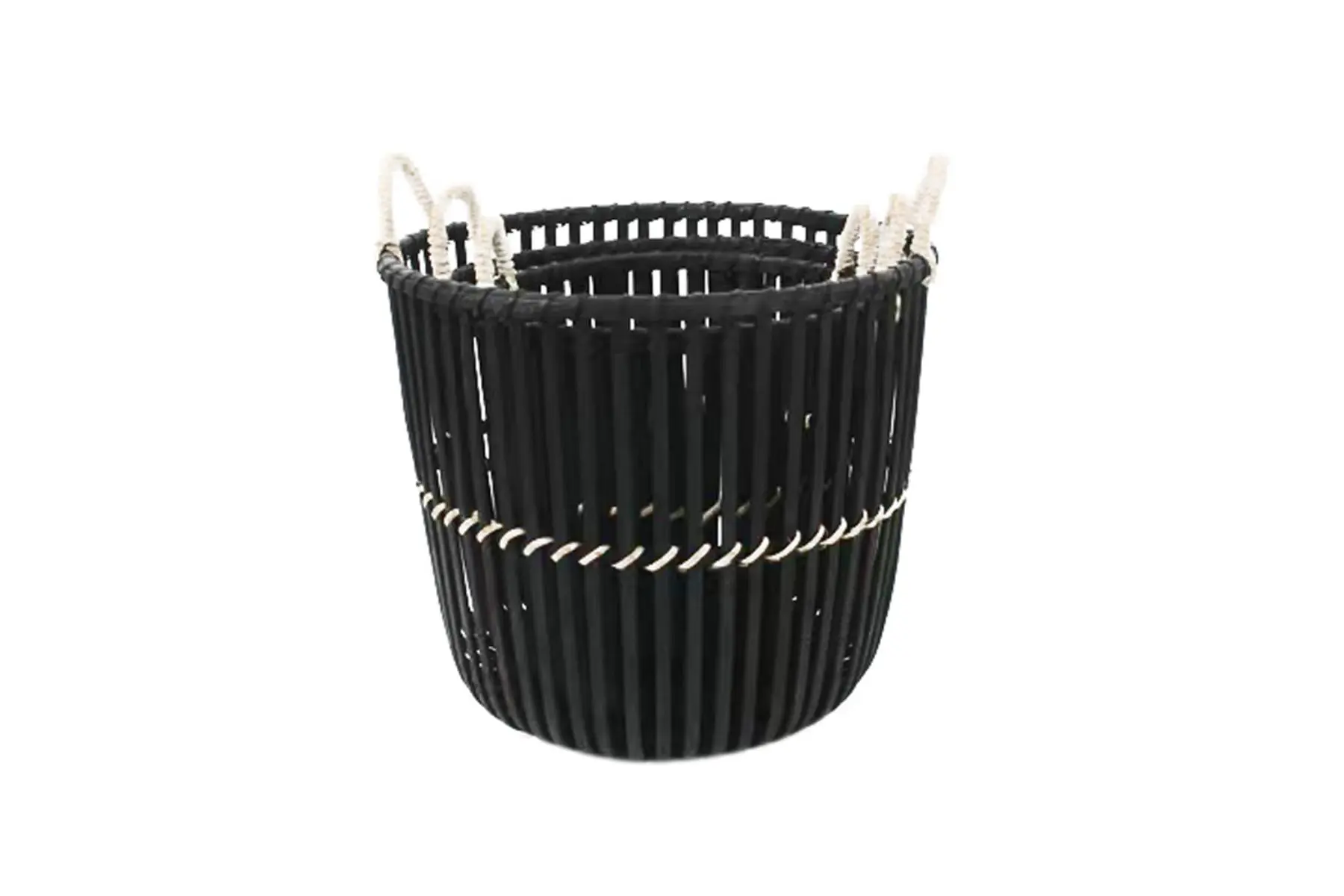 NUBIA BASKET SET3 BAMBOO BLACK