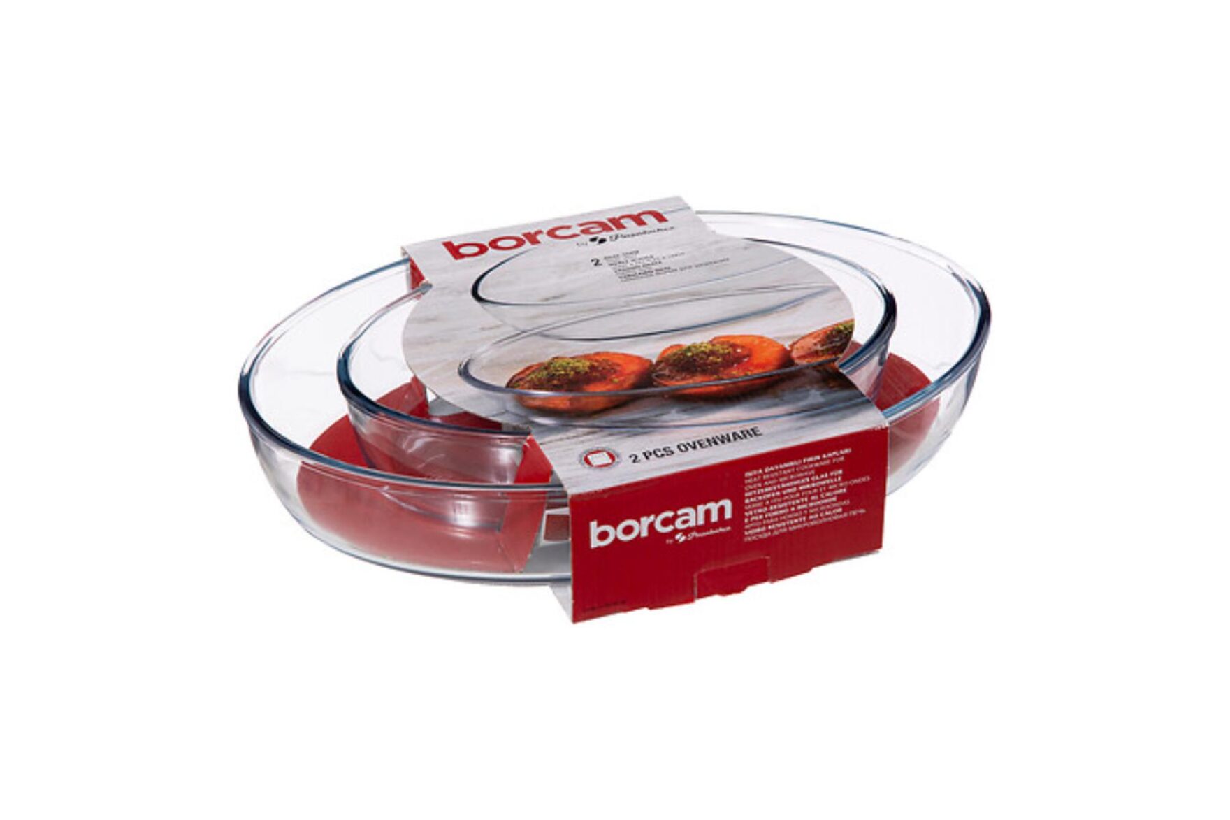 GLASS OVAL DISH X2MARQUE - Image 2