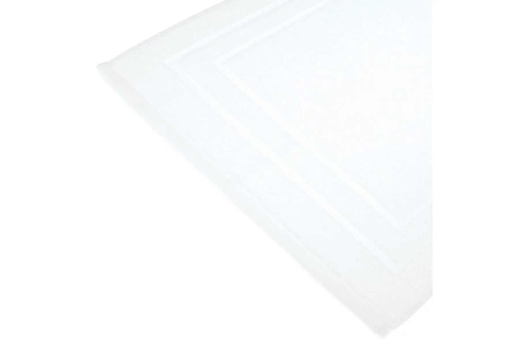 WHITE BATH MAT 700GSM 50X70MA