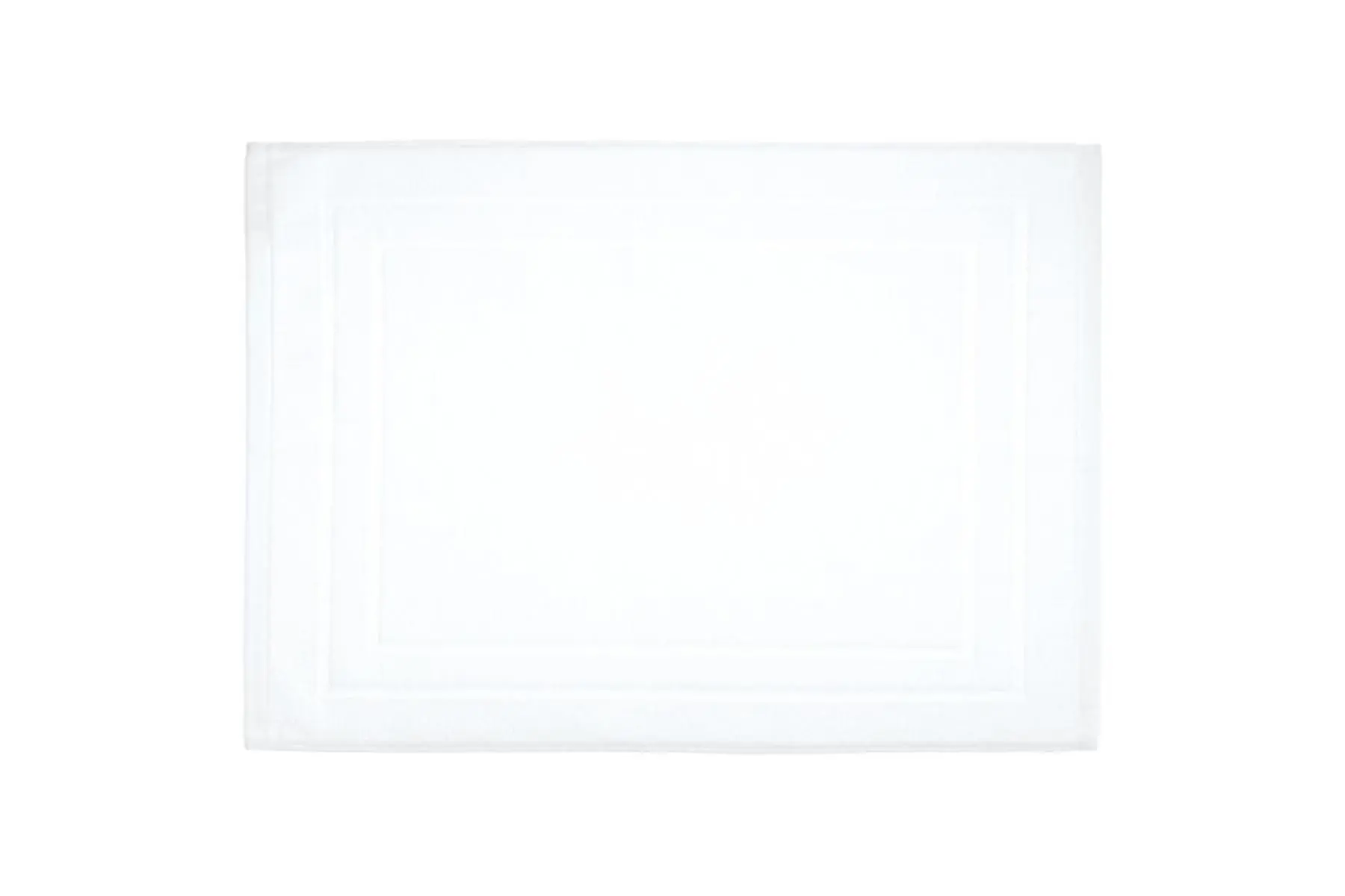 WHITE BATH MAT 700GSM 50X70MA