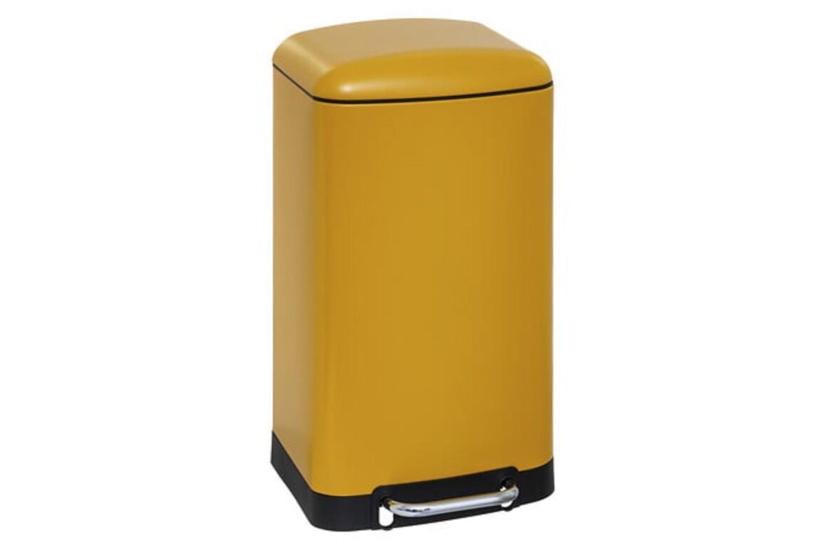 30L MET DUSTBIN YELLOW ARIANE