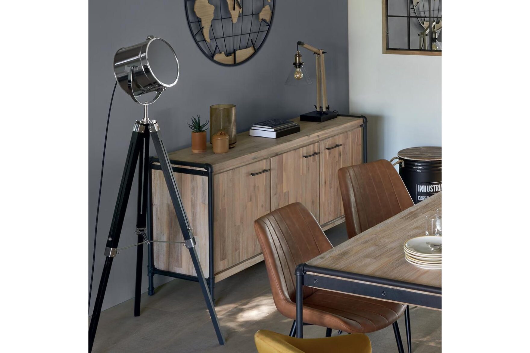 EBOR BLACK LAMP H150