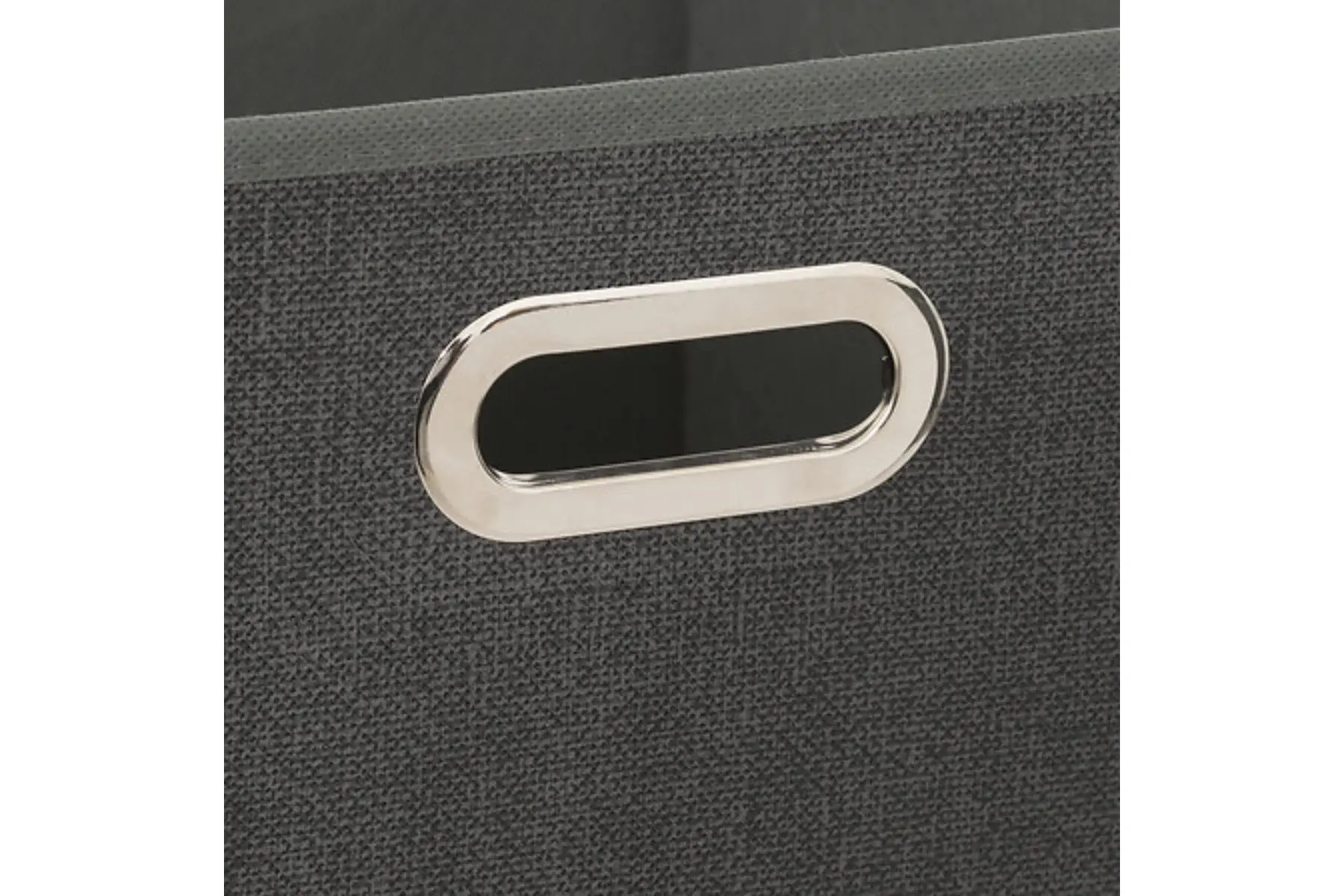 STORAGE BOX 31X31 D GREY LINEN
