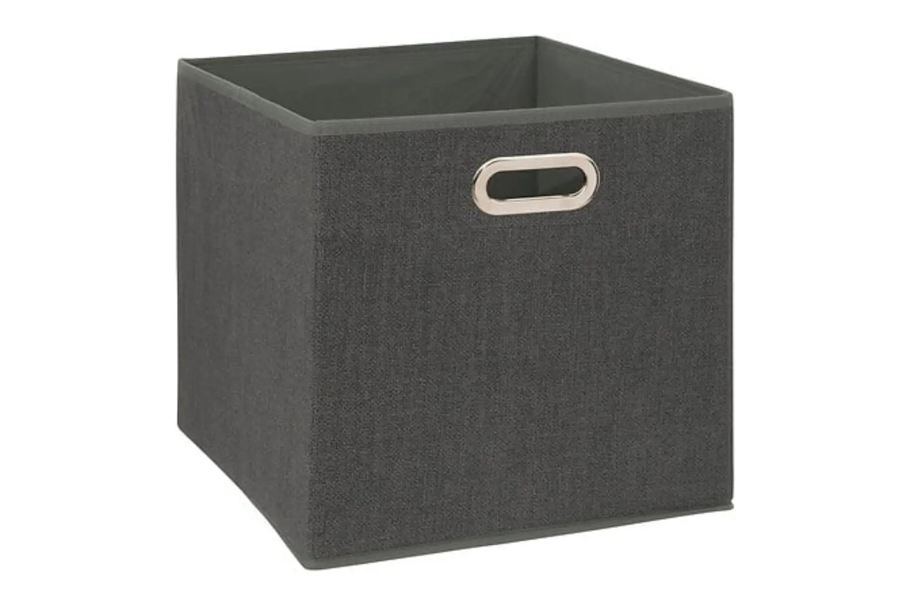 STORAGE BOX 31X31 D GREY LINEN