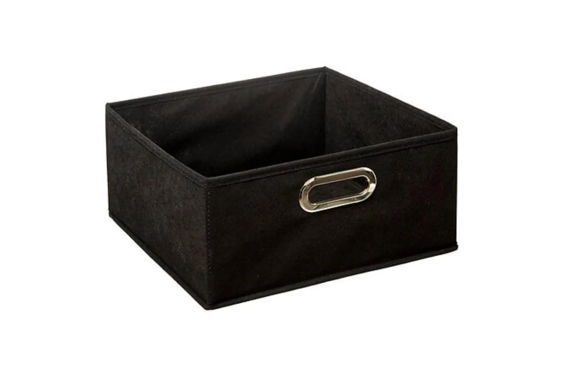 STORAGE BOX 31X15 BLACK PLAIN