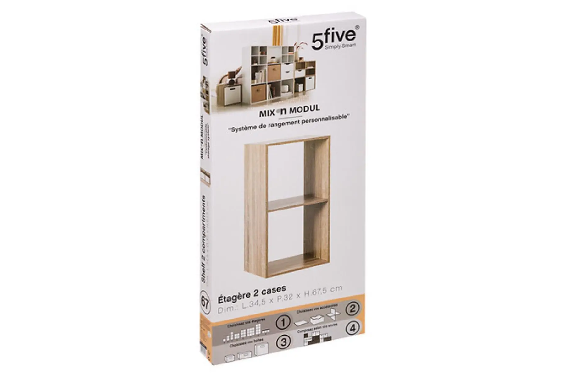 2 CPT WOOD SHELVES MIX NATMAR - Image 3